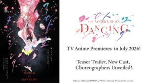 A Manga Exploring the Art of Noh “The World Is Dancing” TV Anime Premieres This July!